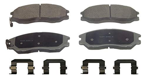 Wagner ThermoQuiet QC1097 Ceramic Disc Pad Set, Front