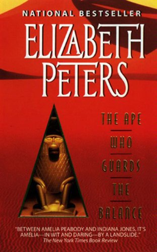 The Ape Who Guards the Balance (Amelia Peabody, #10) book cover
