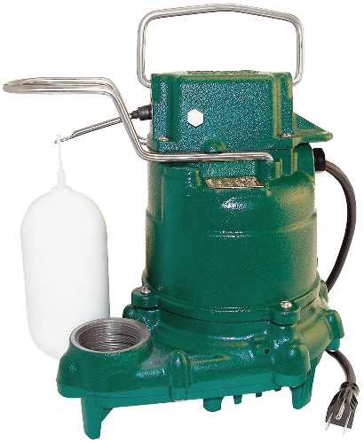 Zoeller M53 Mighty-Mate 1/3 HP Cast Iron Sump Pump