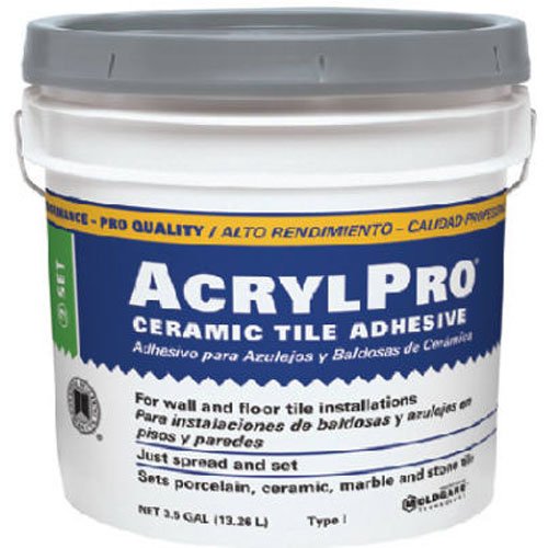 CUSTOM BLDG PRODUCTS ARL40003 Cera Tile Adhesive, 3.5 Gallon