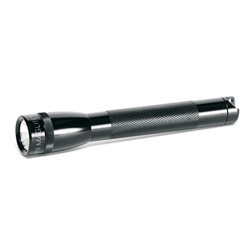 Mini Maglite LED 2-Cell AA Flashlight with Holster (Black)