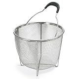 Polder 8 Inch Strainer And Steamer Insert Basket Stainless S