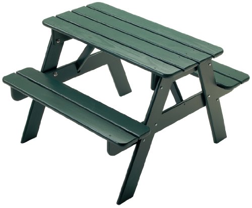 Little Colorado Classic Toddler Picnic Table, Pine, Green