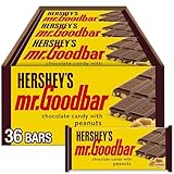 Hershey S Mr Goodbar Chocolate With Peanuts Candy Bars 1 75