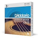 D Addario Guitar Strings Phosphor Bronze Acoustic Guitar Str