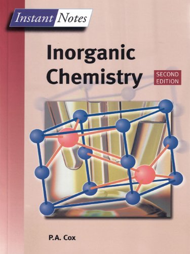 Instant Notes Inorganic Chemistry book cover