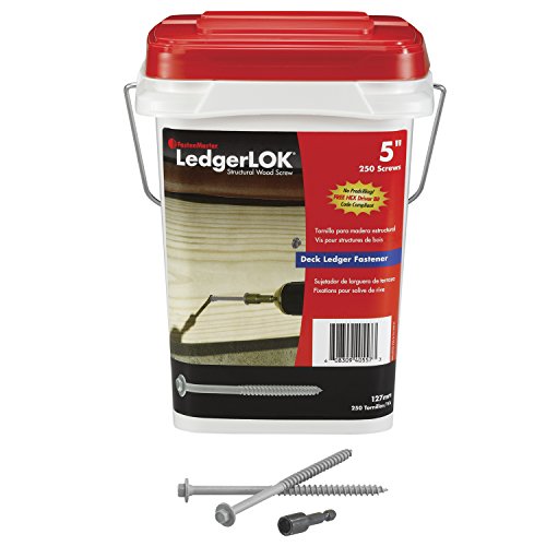 FastenMaster FMLL005B-250 LedgerLOK 5 in. Ledger Board Fastener (250-Count)