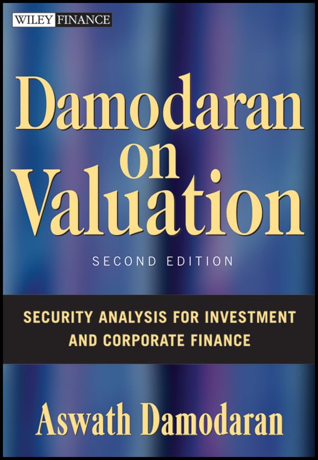 Damodaran on Valuation: Security Analysis for Investment and Corporate Finance book cover