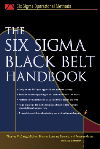 The Six Sigma Black Belt Handbook book cover