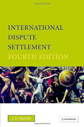 International Dispute Settlement book cover