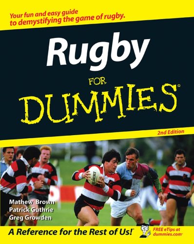 Rugby for Dummies book cover