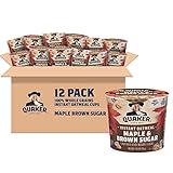 Quaker Instant Oatmeal Express Cups Maple Brown Sugar 1 69 O