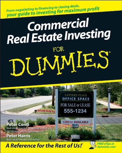 Commercial Real Estate Investing for Dummies book cover