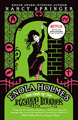 The Case of the Bizarre Bouquets (Enola Holmes, #3) book cover