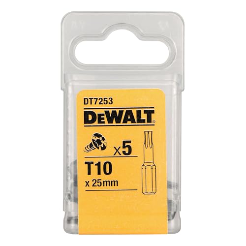 Dewalt DT7253-QZ Torsion Bit T10 25mm (5 Piece)
