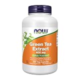 NOW Foods Green Tea Extract 400 mg with Vitamin C, 250 Veg Capsules