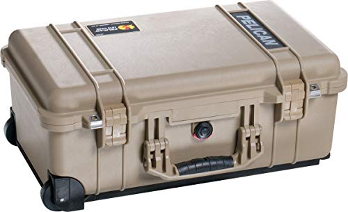 Pelican 1510 Protector Carry-On Case with Foam, Desert Tan