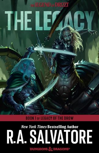 The Legacy (Forgotten Realms: Legacy of the Drow, #1; Legend of Drizzt, #7) book cover