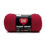 Red Heart E300 0319 Super Saver Economy Yarn Cherry Red