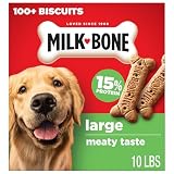 Milk Bone Original Biscuits Large Dog Treats 10 Lb Box