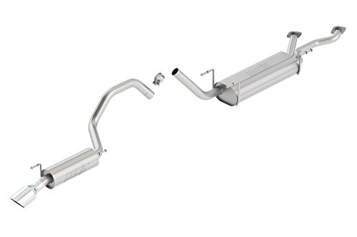 Borla Cat-Back Exhaust, 1998-2007 Toyota Land Cruiser & Lexus LX470, T-304 Stainless (14814)