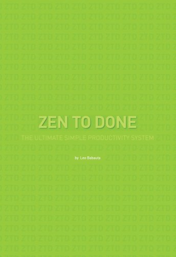 Zen to Done book cover