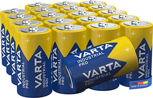 VARTA Batterien C Baby, 20 Stück, Industrial Pro, Alkaline Batterie, 1,5V, Vorra