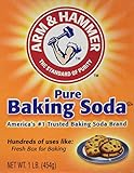 Arm & Hammer Baking Soda 454 g para limpiar esponjas de maquillaje con bicarbonato