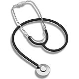 Mabis Spectrum Series Lightweight Nurse Stethoscope Black 30