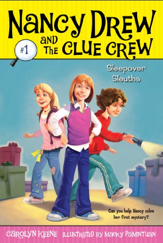 Sleepover Sleuths (Nancy Drew and the Clue Crew, #1) book cover