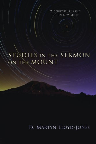 Studies in the Sermon on the Mount book cover