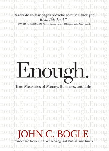 Enough.: True Measures of Money, Business, and Life book cover