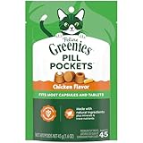 Greenies Feline Pill Pockets For Cats Natural Soft Cat Treat