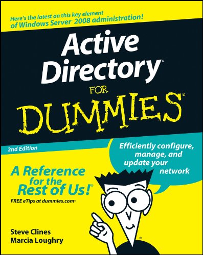 Active Directory for Dummies book cover