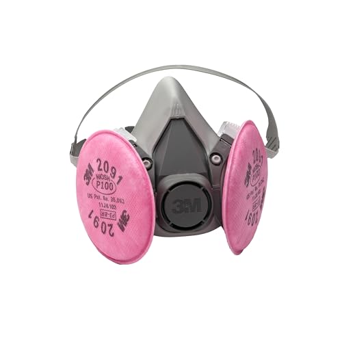 3M P100 Half Facepiece Respirator