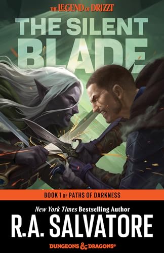 The Silent Blade (Forgotten Realms: Paths of Darkness, #1; Legend of Drizzt, #11) book cover