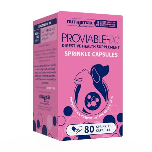 Nutramax Proviable probiotic capsules for cats
