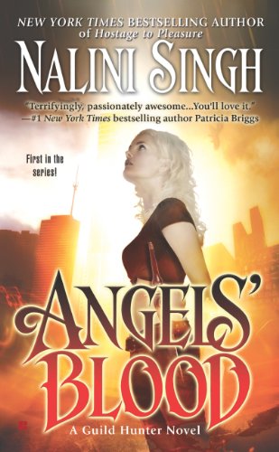 Angels' Blood (Guild Hunter, #1) book cover