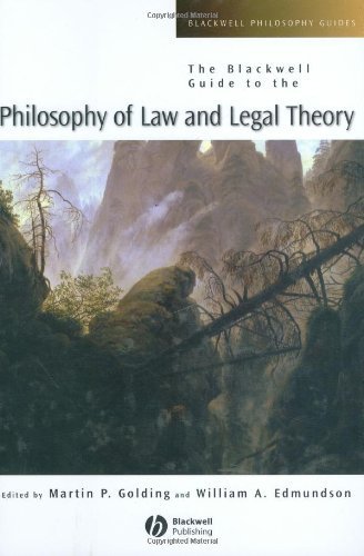 The Blackwell Guide to the Philosophy of Law and Legal Theory book cover