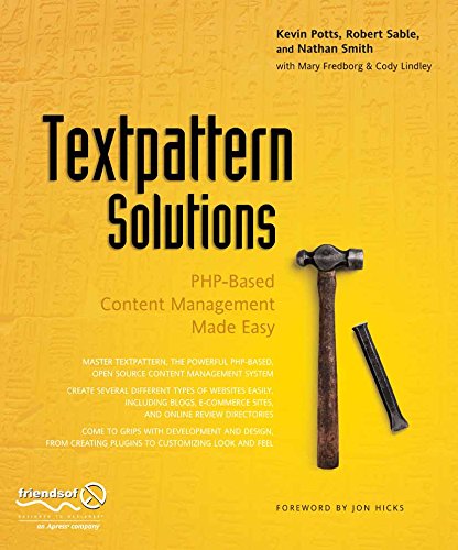 Textpattern Solutions: Php-Based Content Management Made Easy book cover
