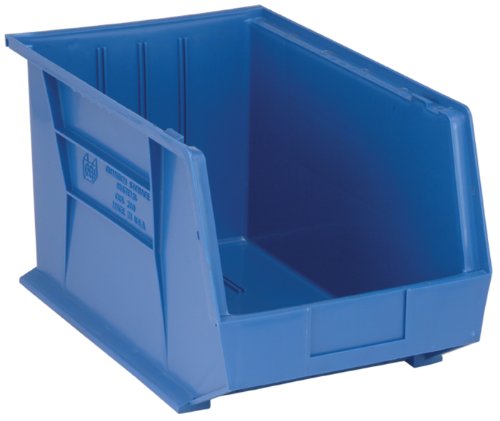 Quantum Storage QUS260 Ultra Stack and Hang Bin, 18 x 11 x 10, 4-Pack