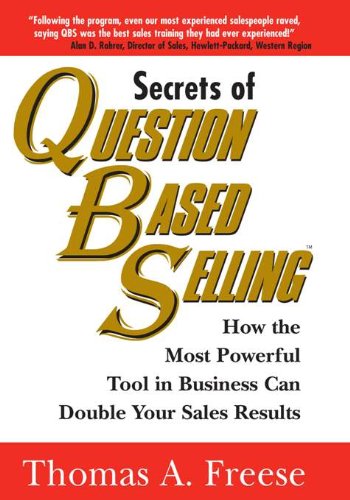 Secrets of Question-Based Selling book cover