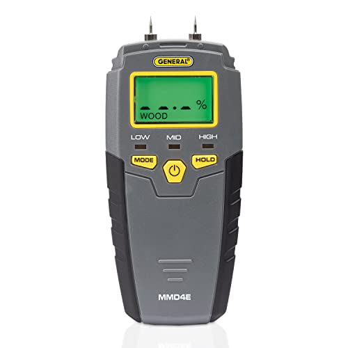 General Tools MMD4E Pin-Type Moisture Meter
