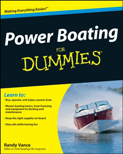 Power Boating For Dummies book cover