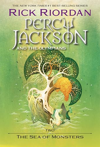 The Sea of Monsters (Percy Jackson and the Olympians, #2) book cover