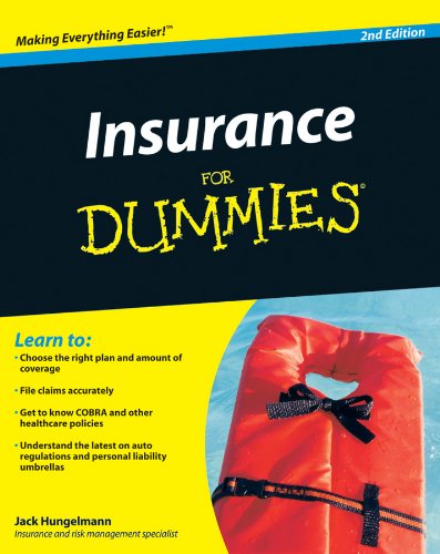 Insurance for Dummies book cover
