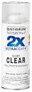 Rust-Oleum Painter's Touch 2X Ultra Cover Spray Paint, Gloss Clear | Indoor and Outdoor Surfaces (Metal, Wood, Plastic), Fast