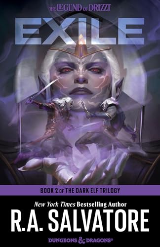 Exile (Forgotten Realms: The Dark Elf Trilogy, #2; Legend of Drizzt, #2) book cover