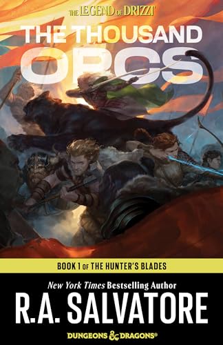 The Thousand Orcs (Forgotten Realms: Hunter's Blades, #1; Legend of Drizzt, #14) book cover