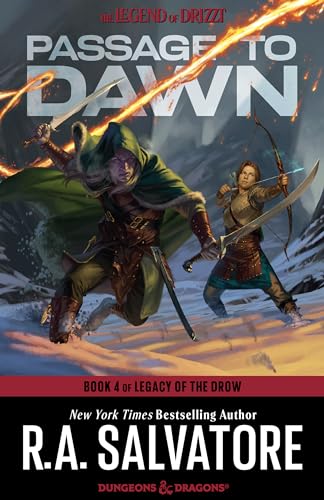 Passage to Dawn (Forgotten Realms: Legacy of the Drow, #4; Legend of Drizzt, #10) book cover